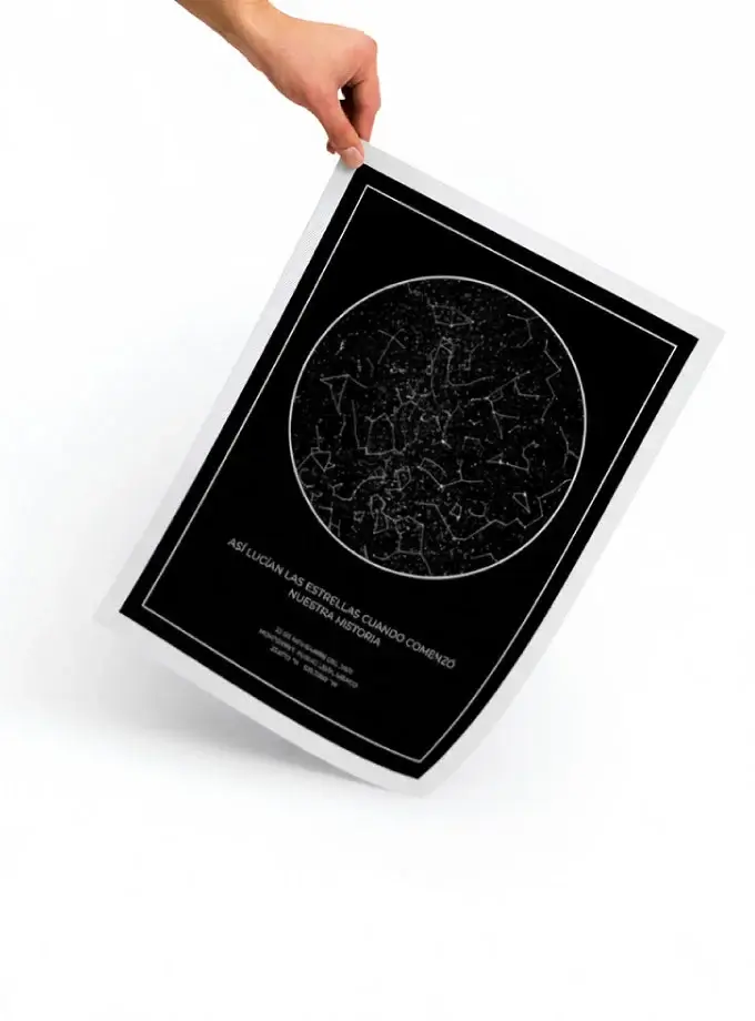 Mapa Estelar Digital Personalizado